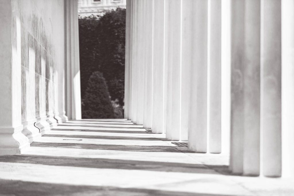 passage dans un tribunal